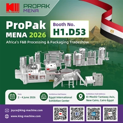 King Machine Company op ProPak MENA 2026